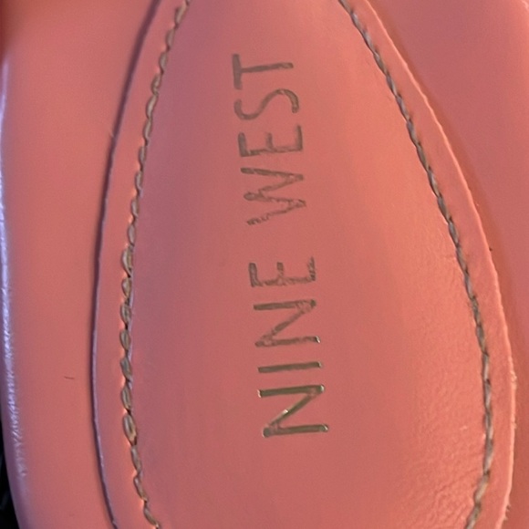 Nine West Pink Sandals 10M - Picture 4 of 7